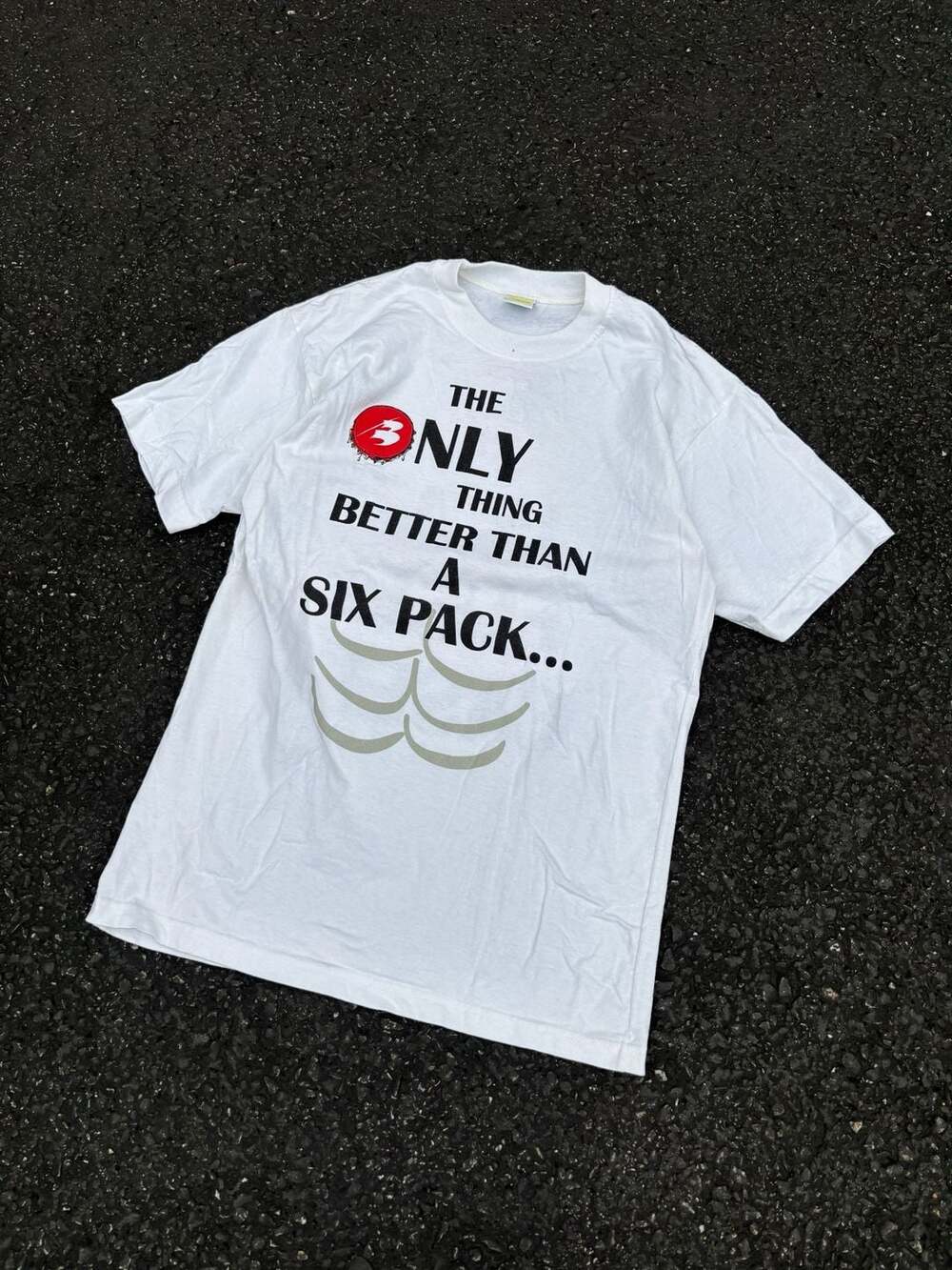 Vintage Banks Beer of Barbados Six Pack T-Shirt Size S